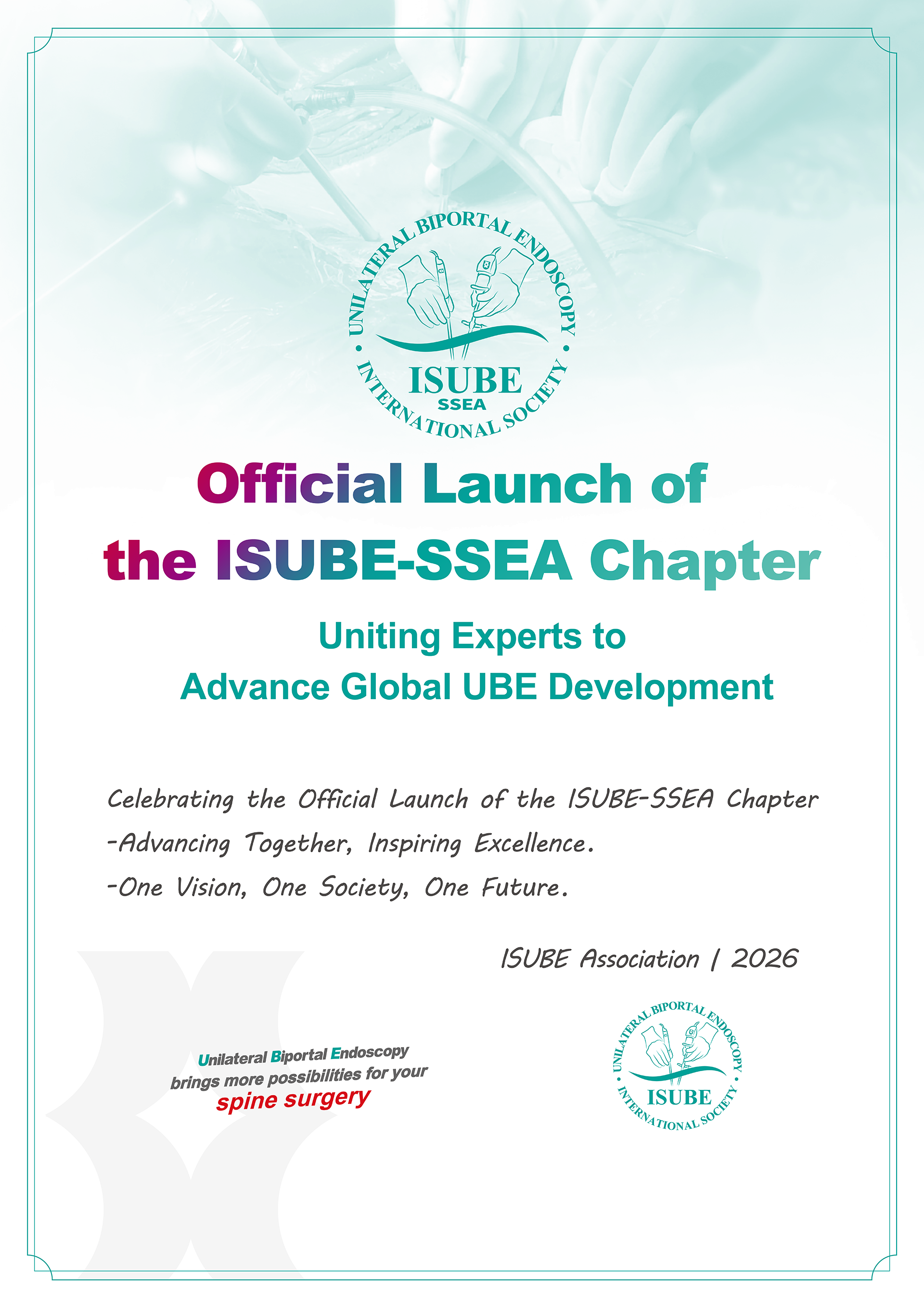 Official Launch of the ISUBE-SSEA Chapter